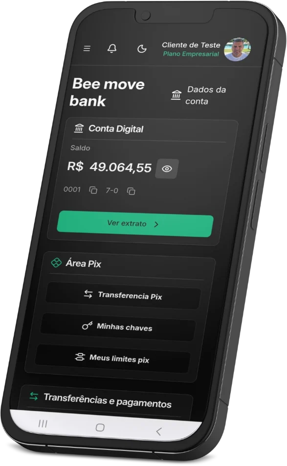 Conta PJ na plataforma Move Online